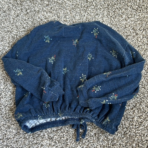 Crop long sleeve toddler girl T size 3T Old Navy - Picture 5 of 5